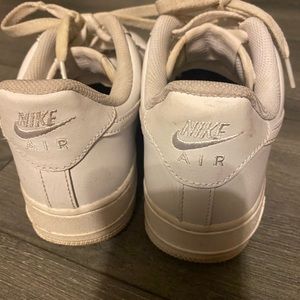 Used Air Force one sneakers white
